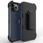 iPhone 11 Pro Max 6.5in Armor Defender Case with Clip (Blue Blue)